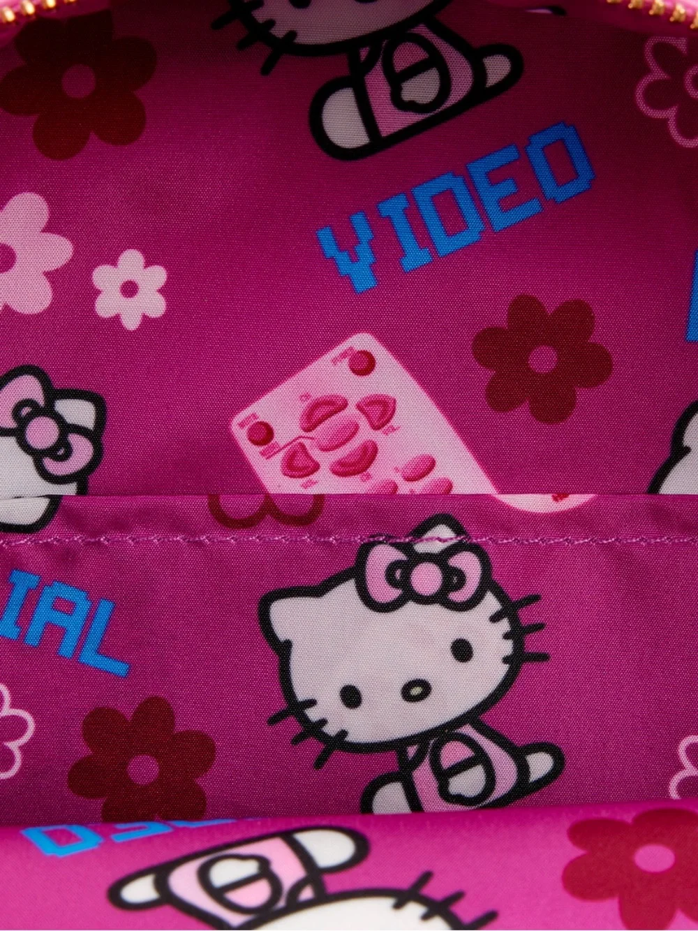 Loungefly Sanrio Exclusive Hello Kitty Vintage TV Lenticular Backpack & Wallet